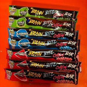 Brain Bitz Chew Bars - Freeze Dried Sweets | Gluten-Free, Vegetarian, Vegan