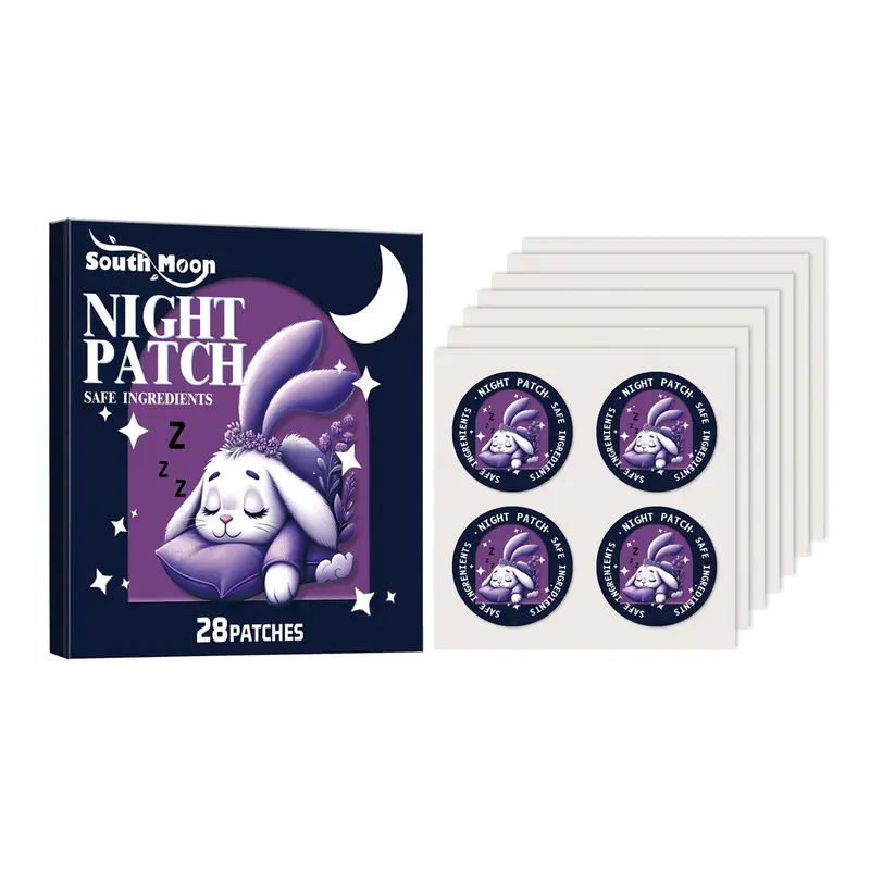 South Moon Sleep Recovery Patch | Muscle Tension Relief & Mind Relaxation | Alcohol-Free & Non-Comedogenic | Perfect for Yoga Enthusiasts 6