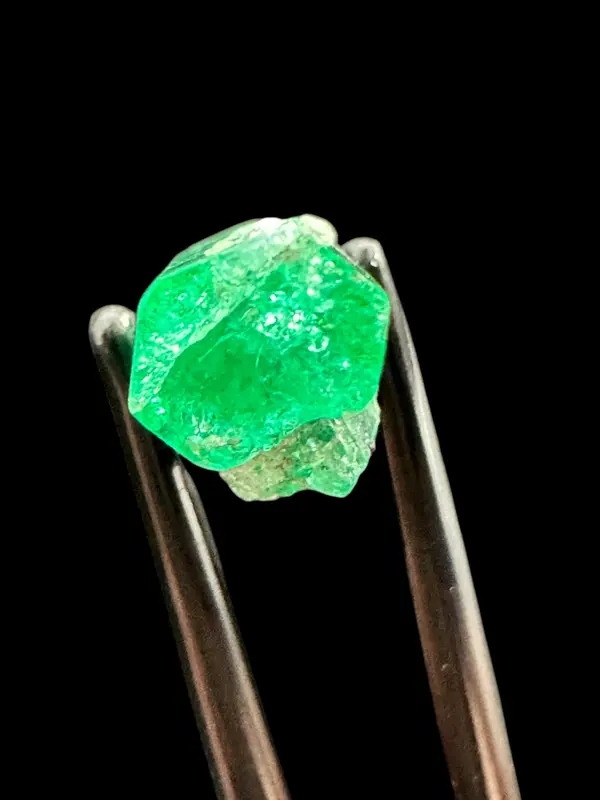 natural emerald crystal, raw emerald, Colombian emerald, green emerald crystal, rough emerald, emerald collector gift, crystal gift 7