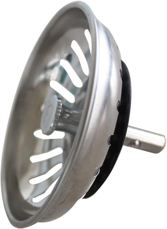 Product Introduction of Stainless Steel Kitchen Sink Drain Strainer, Waste Plug For Kitchen Sink, Uk Sink Hole Diameter 83mm 12