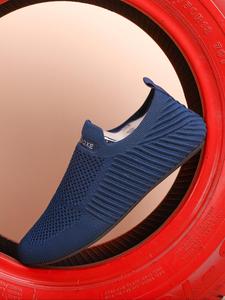 Men's Breathable Lightweight Walking Shoes, Casual Comfortable Sports Shoes, Non-slip Sole Walking Shoes for Daily Wear, Athletic Breathable Shoes