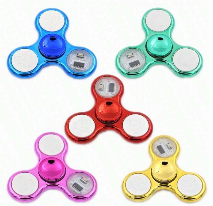 4 Pieces Fidget Spinners for Kids and Adults - Stress Relieving Sensory Toys for Boys and Girls - Perfect Gifts for Fidget Spinners Parties 8