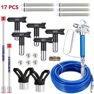 Universal Airless Paint Sprayer Kit, 1 Set Professional Paint Spraying Tool Kit, Multi-Application Handheld Paint Sprayer Kit
