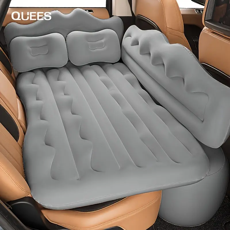 Car Trunk Ultra Thick Inflatable Cushion Car Inflatable Bed Car Rear Cushion Car Cushion Outdoor Rear Leveling Pad Travel Mattress Storage Is Convenient And Portable 6