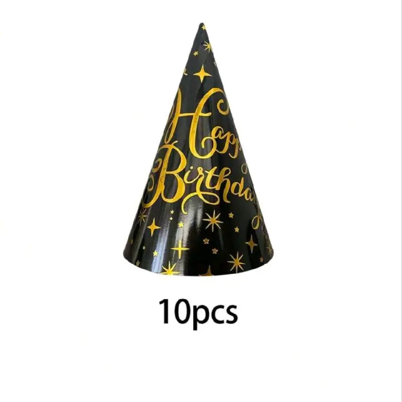 6/10pcs Party Photo Prop Caps, Birthday Party Hats, Party Supplies, Party Decoration, Fun Party, Happy Birthday Mother's Day Graduation 8