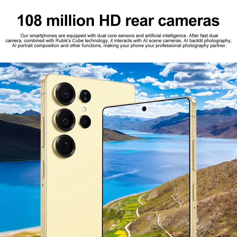 The S25 Ultra with 1TB+16GB is here! The 7.3-inch screen has a wide field of view. The rear camera has 72 million pixels and 108 million pixels, providing ultra clear imaging. 8000mAh large capacity battery, providing protection for use. 6