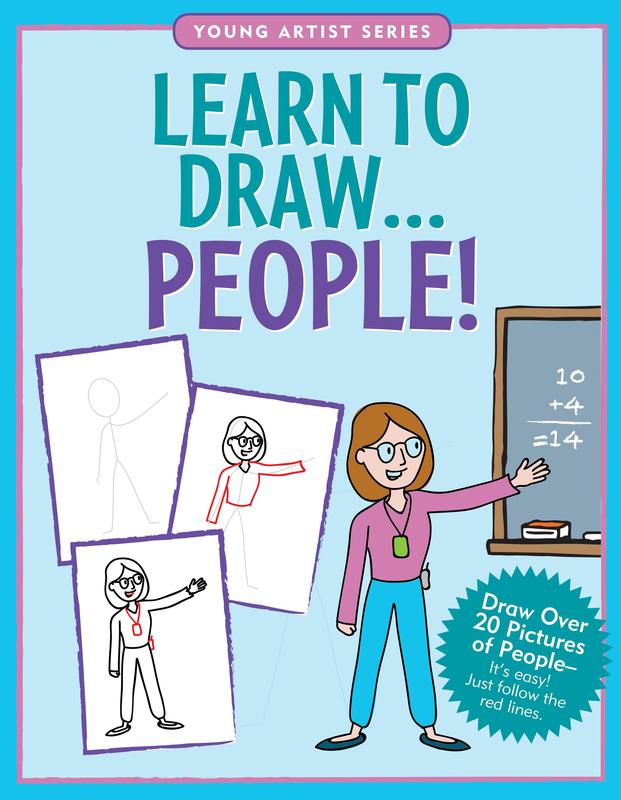 Learn to Draw People! (Easy Step-by-Step Drawing Guide) (Young Artist) Paperback – Picture Book 0