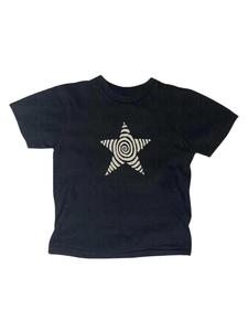 Women's Vintage Star Print Round Neck Graphic Tee, Casual Short Sleeve T-shirt for Daily Wear, Ladies Clothes for Summer