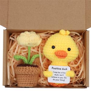 Positive Emotional Support Animals Flowers Ornaments Gift for Friends Family