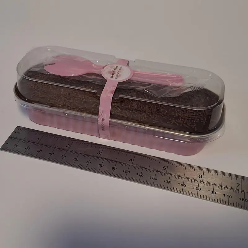 Classic Chocolate School Cake in a tin 2