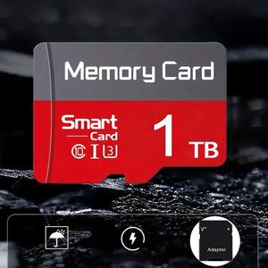 1TB Micro SD Memory Card with Adapter, Smart Card, Universal Memory Card for Digital Camera, Phone, Tablet, Drone, GPS, PAD, Camera, Teenage Boy Gifts, Microsd Memory Card, Storage Expansion Card