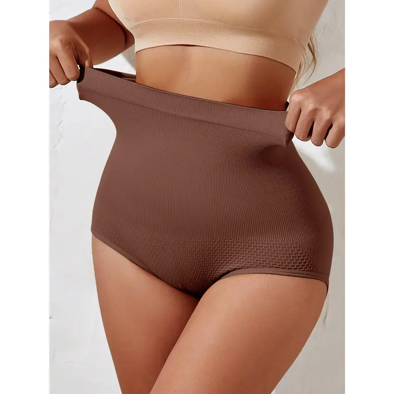 4pcs Color High Waisted Tummy Control Butt Lifter Women's Underwear, comfortable, breathable, and pleasant to wear every day. 2