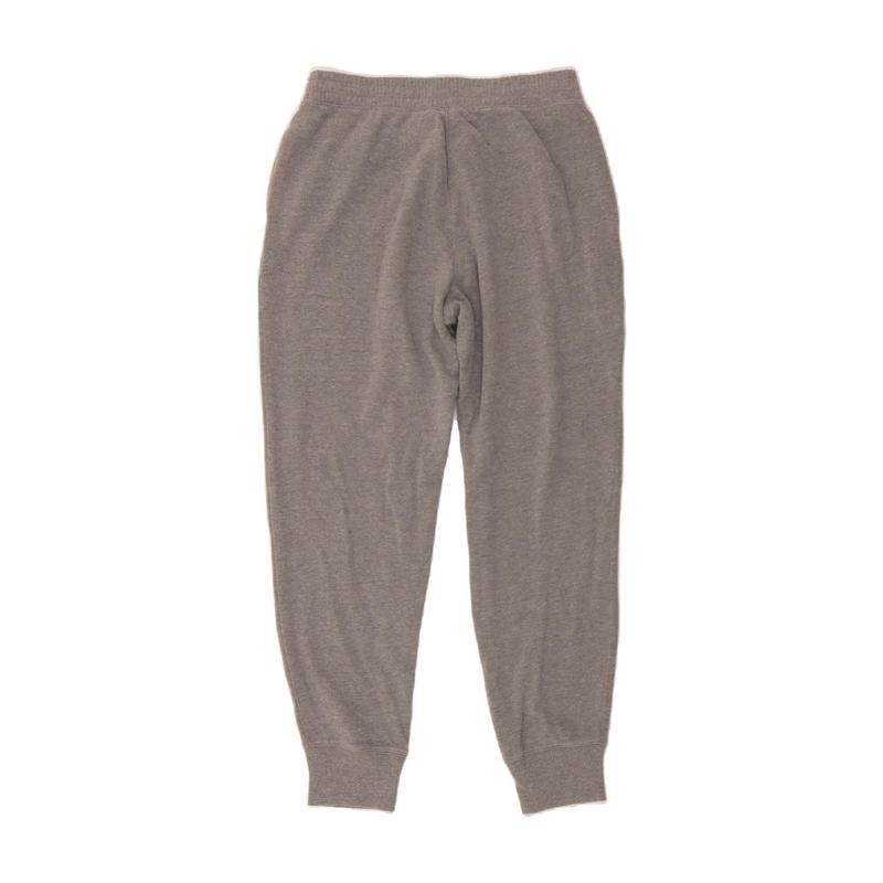Pre-Owned Vintage HOLLISTER Womens Graphic Tracksuit Trousers Joggers UK 12 Medium  Grey 2