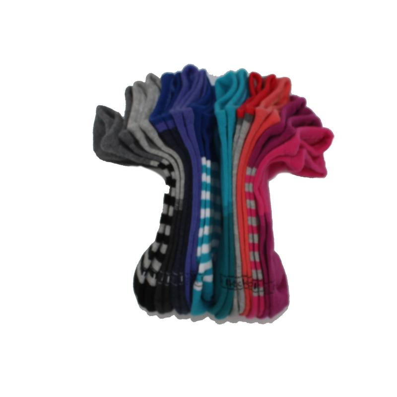 K. Bell Women's No Show ankle liner Socks uk 3-8 pack of 10 Multicolor 1