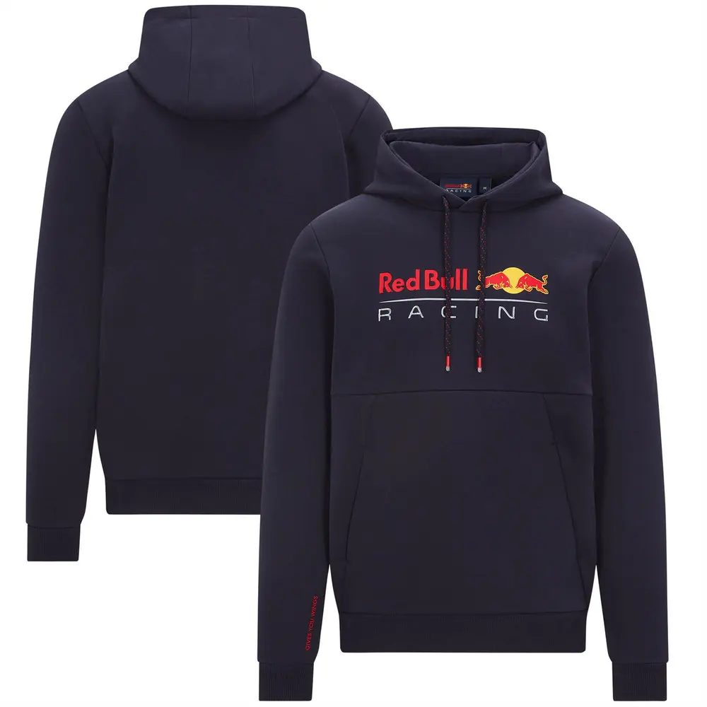 Red Bull Racing Hoodie Men's F1 Pullover Navy Hoodie - New