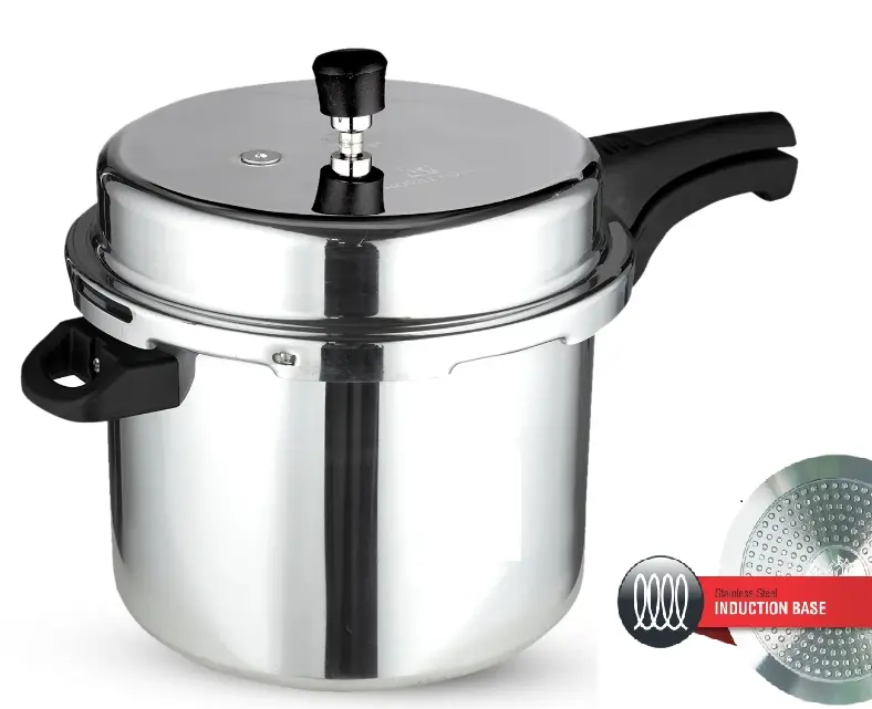 Pressure Cooker for Kitchen & Catering, Aluminium & Stainless Steel Cookware