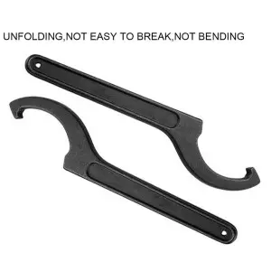 4x Heavy Duty Metal Motorcycle Shock Absorber C Spanner Wrench Bike Repair Tool 6