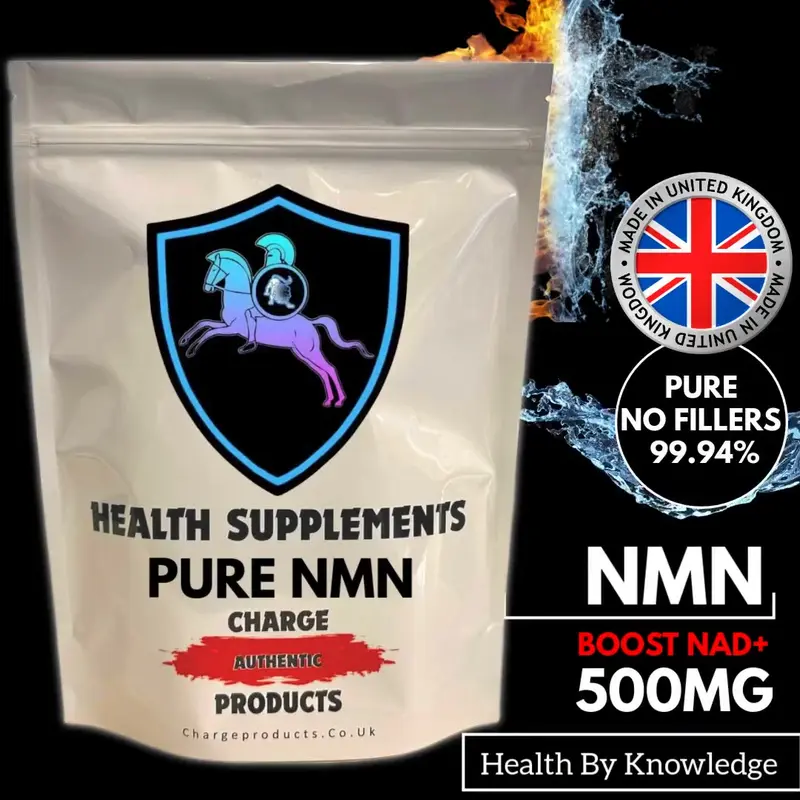 *PURE NMN NO FILLERS* 60 500mg Capsules. NAD Levels, Beauty Supplement Certified Beta NMN 99.94% High Strength Immunity Skin Health from Charge Products UK 7