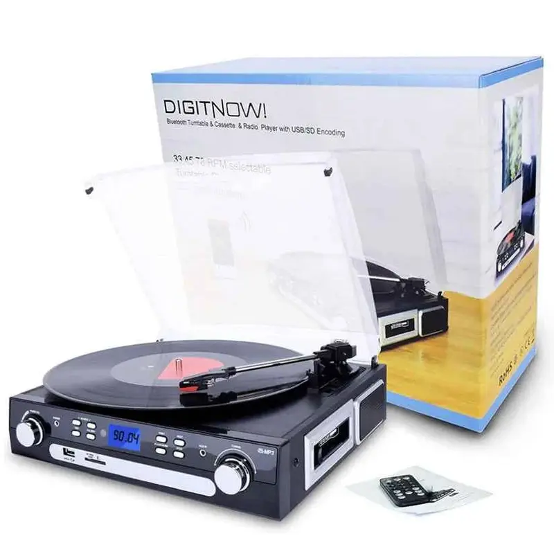 Digitnow! Vinyl Record & Cassette Player 1
