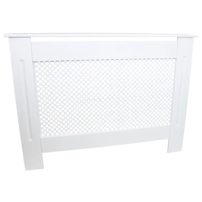 White Radiator Cover MDF 1115mm for Home Improvement 0