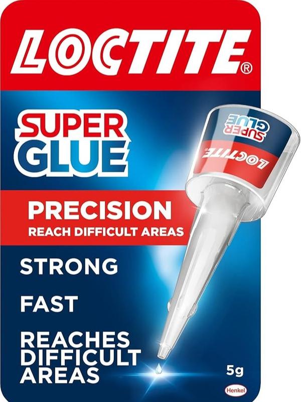 Precision, Strong All Purpose Liquid Adhesive for Accurate Repairs, Instant Super Glue for Various Materials, Clear Glue, 5g 0