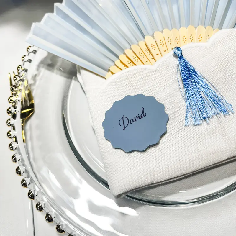 Wedding Place Cards - Nude 2