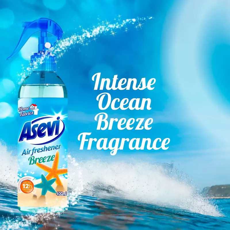 Brisa Bundle | Asevi Home Room Air & Fabric Freshener | La Lucca Floor Cleaner & Multi Surface Spray 3