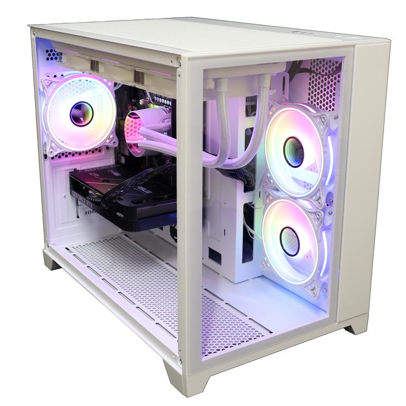 Fast Gaming PC - AMD Ryzen 7 5800X - 32GB DDR4 RAM - 1TB M.2 NVMe - 8GB NVIDIA RTX 4060Ti - WATER COOLED / ARGB 4