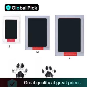 Pet Paw Print Ink Pad, 2 Counts/set Memorials Cat Paw Print Ink Mat, Pet Supplies for Dog & Cat, Gifts, Safe for Cats and Dogs, Pawprint Keepsake, Durability