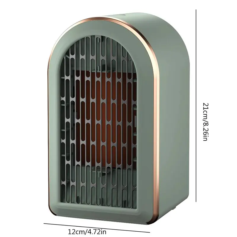 Electric Portable Space Heater 1200W Small Ceramic Fan Heater Low Energy UK Plug 5