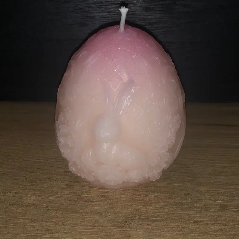 Easter egg candle