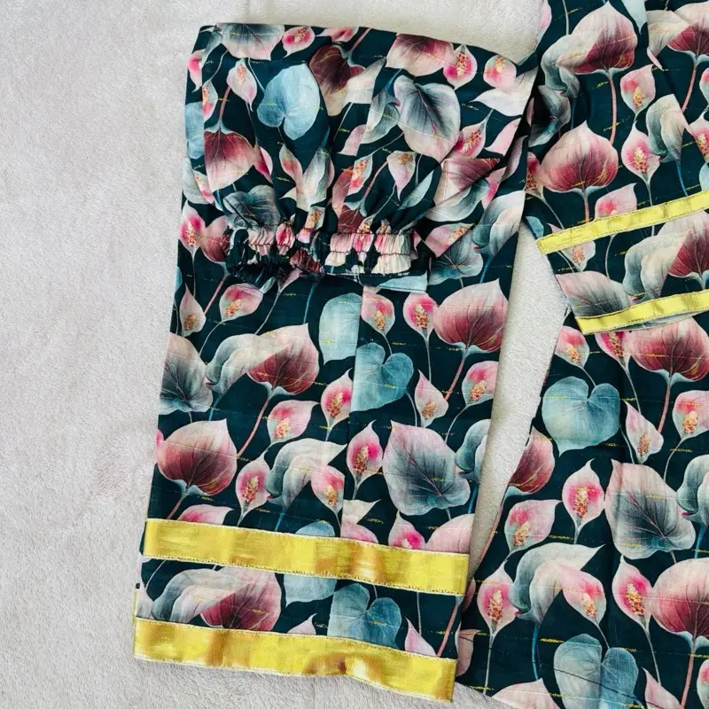 Girls Doria Lawn Traditional Suit Pakistani Summer Wear for Girls eid collection 3