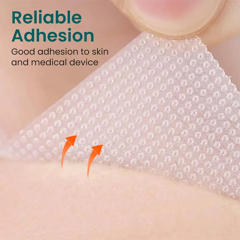 Transparent Medical Tape 2.5cm x 9.1m 4 Rolls for Skin, Dressings, and Face - Clear Micropore Tape - Anti Snore Snoring Aids Healthcare Kit 5