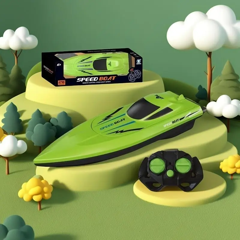 Remote Control Boat Toy, Fast Charging Speedboat with Dual Propeller Model, an Ideal Gift for Birthdays And Holidays. 6