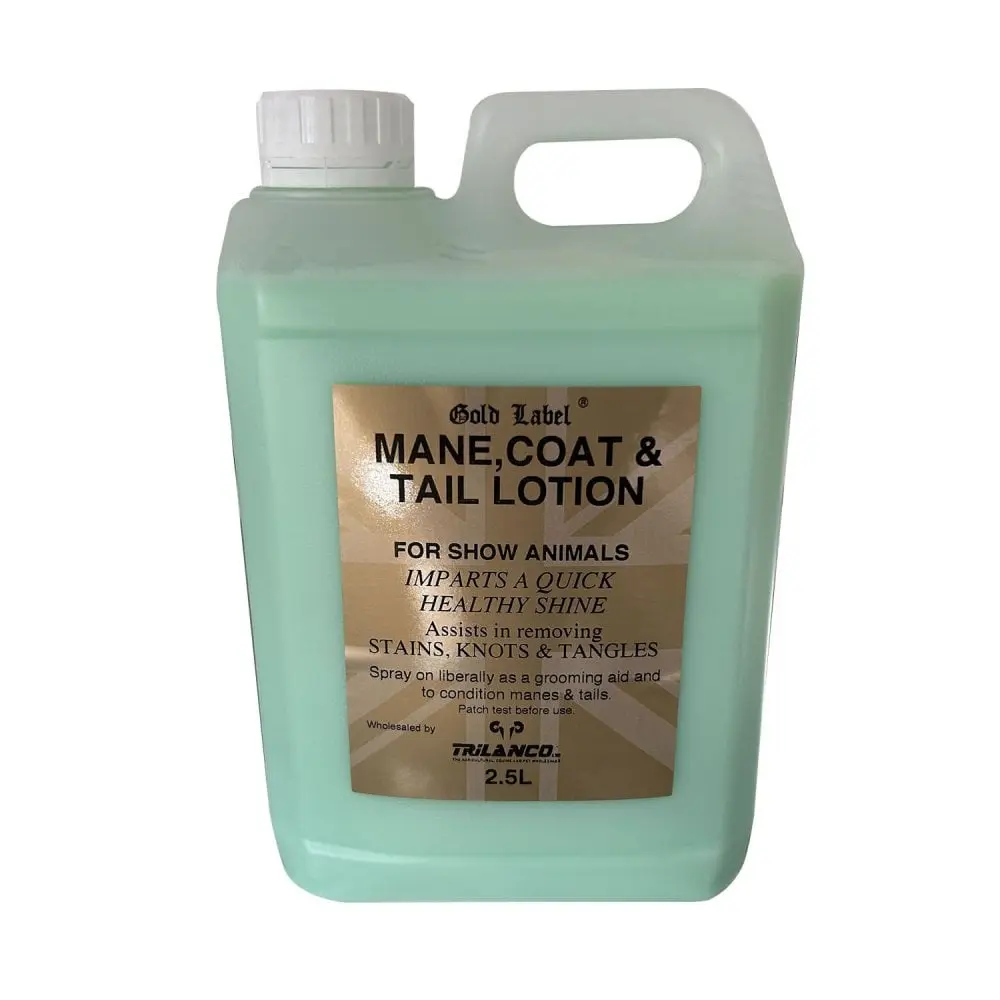 Gold Label - Mane Tail & Coat Lotion 2.5L