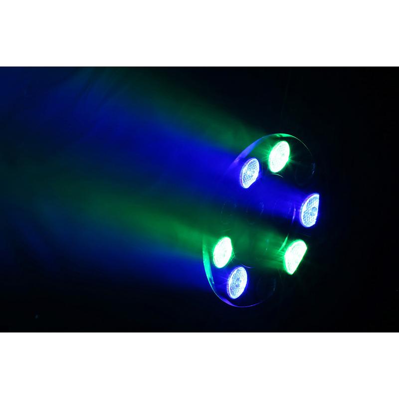 Max PartyPAR LED Par Can DJ Disco Party Light 7