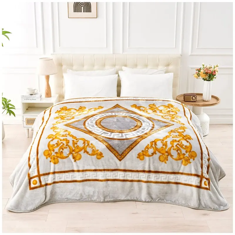 Greek Throws Fleece Blanket Bed Sofa Settee Large Soft Warm Double King Size New Printed 4