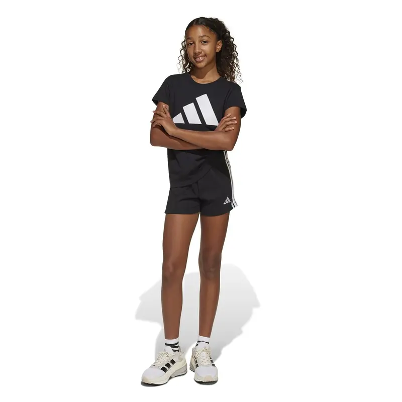 adidas Kids Fleece Shorts Junior Girls 6
