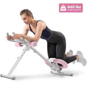 MERACH Adjustable Ab Trainer Machine with LCD Monitor, Foldable Ab Exercise Machine for abs, Arm, Leg, Buttocks Shaper, Core & Ab Trainer at Home Gym,  Workout Equipment TikTokShopBlackFriday