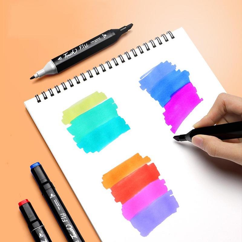 120\80\48\24 Pcs Color marker,Colorful Marker Pen Set with bag, 1 Set Students Art Markers Pen, Sketch Markers for Painting, Drawing, Markers for Crafts Coloring, Art Supplies for Student &Adult. Color Markers Colouring Markers Acrylic Markers 6
