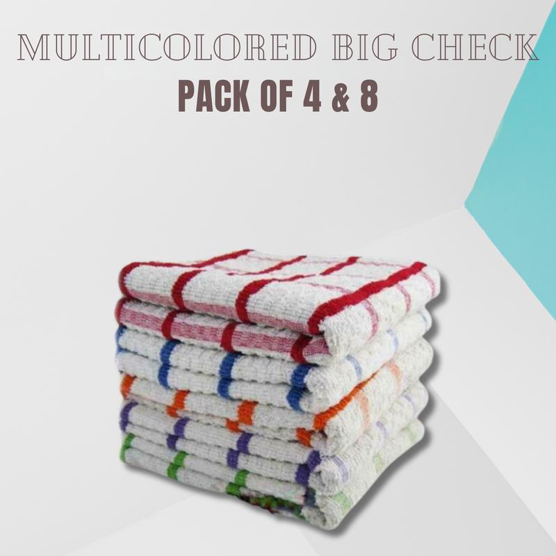 Product Introduction of Terry Tea Towels 100% Egyptian Cotton Kitchen Dish Towel Pack of 5 & 10 Highly Absorbent & Durable Soft Cloth 12