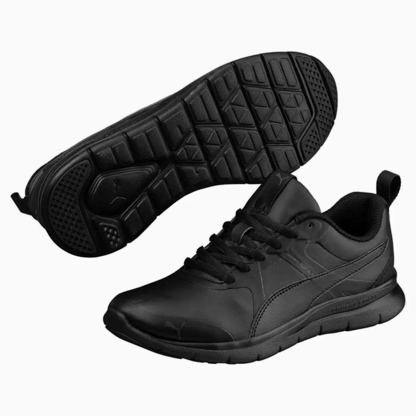 Puma Boys / Girls Flex Essential School Trainers Black