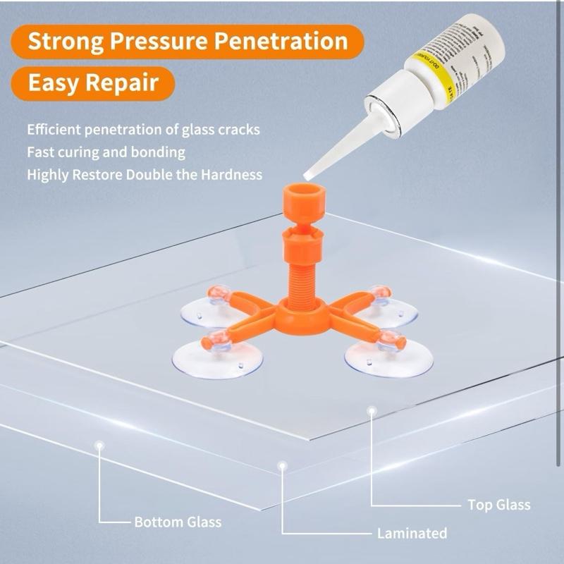 Car Windshield Crack Repair Kit – DIY Glass Fix Tool | Easy Auto Window Repair 2
