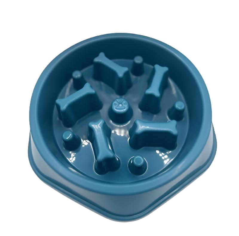 Product Introduction of Dog Bowl Slow Feeder Pet Bowl Anti Bloating Anti Slip Feet Interactive Feed Dish 13