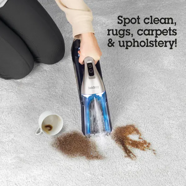 Beldray Cordless Spot Buster - Hand-Held Stain & Spot Remover, Spray Carpet and Floor Cleaner 1