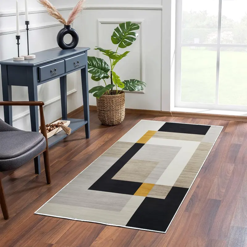 Imperial Rooms Trendy Printed Rug for Living Room & Bedroom – Soft, Stylish & Non-Slip Area Carpet | Aesthetic Home Decor UK 5