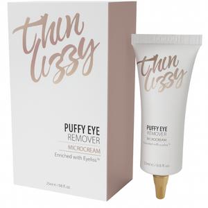 Thin Lizzy Puffy Eye Remover, Cruelty Free Undereye Cream Elminates Puffiness, Baggy Eyes, Dark Circles & Wrinkles