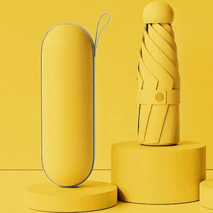 Portable Manual Umbrella, 1 Count Ultra-light Mini Umbrella, Dual Use Sunscreen Umbrella for Rain & Sun, Summer Essentials