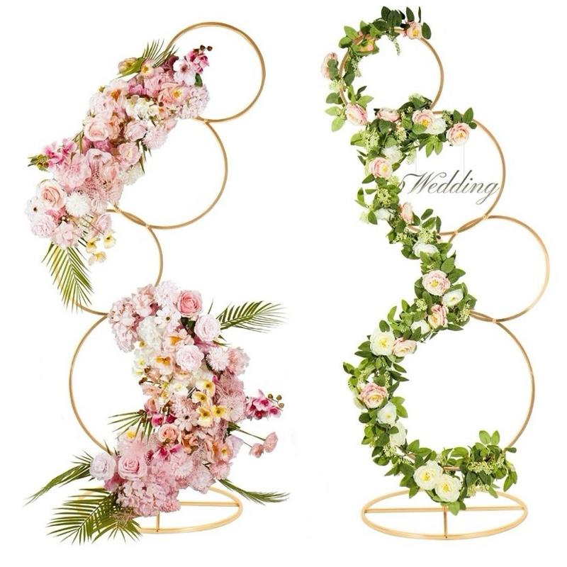Round Bubble Tier Metal Frame for Decorative Photos 0