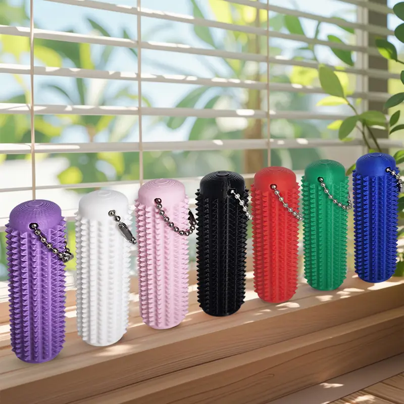Fidget Keychain Fukaisu Pressable Grippie Stim Keychain, 3D Printed ...